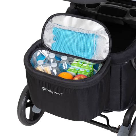 It holds up to 50lbs for one child. . Baby trend wagon accessories